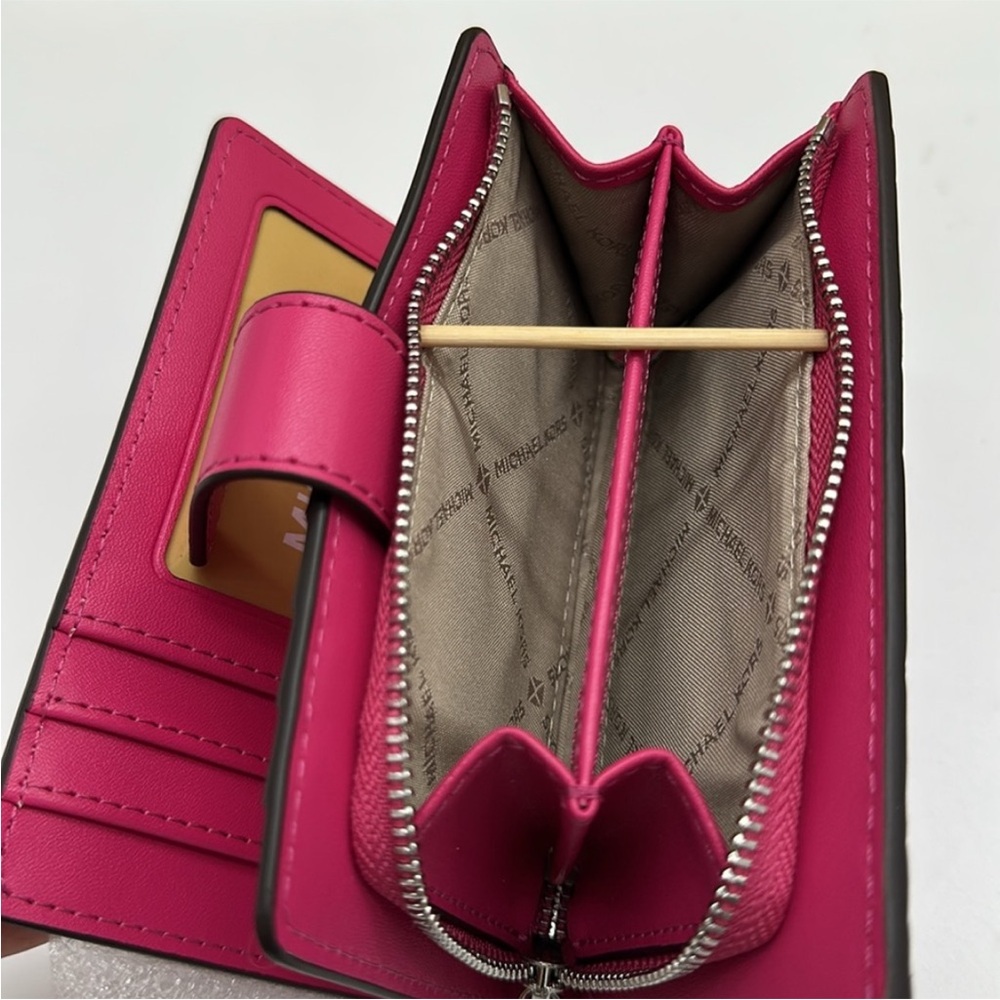 Michael Kors Pink Floral Wallet - Picture 10 of 14